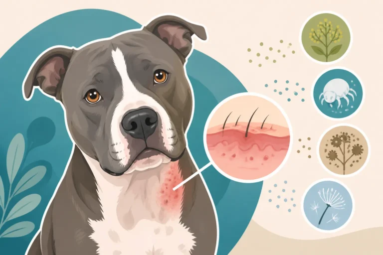 Pit Bull Skin Allergies and the Atopy Pattern