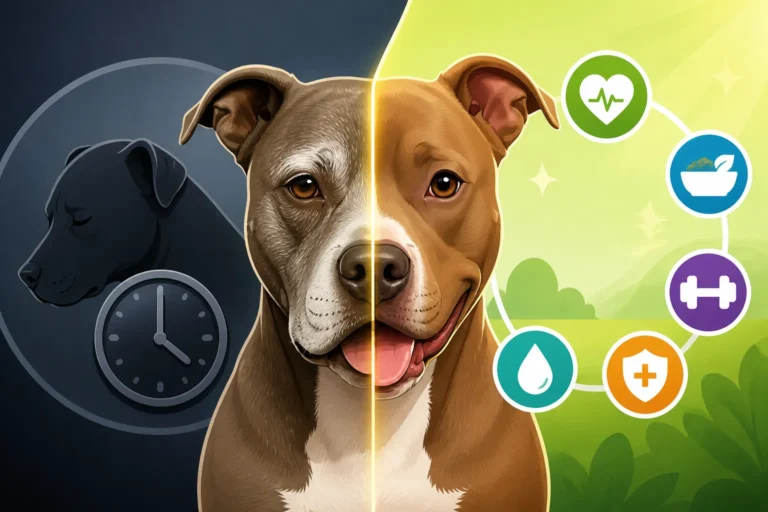 What Takes Years Off a Pit Bull