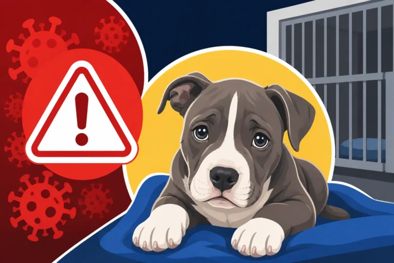 Parvo Risk in a Shelter Pit Bull Puppy