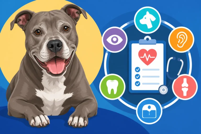How Often a Ten Year Old Pit Bull Needs Checking
