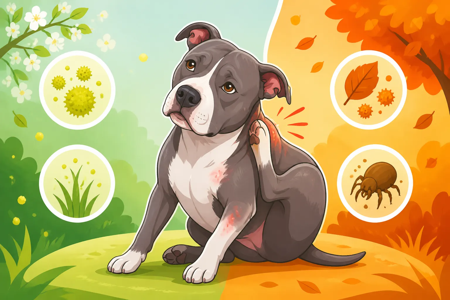 Pit Bull Atopy and Seasonal Itching