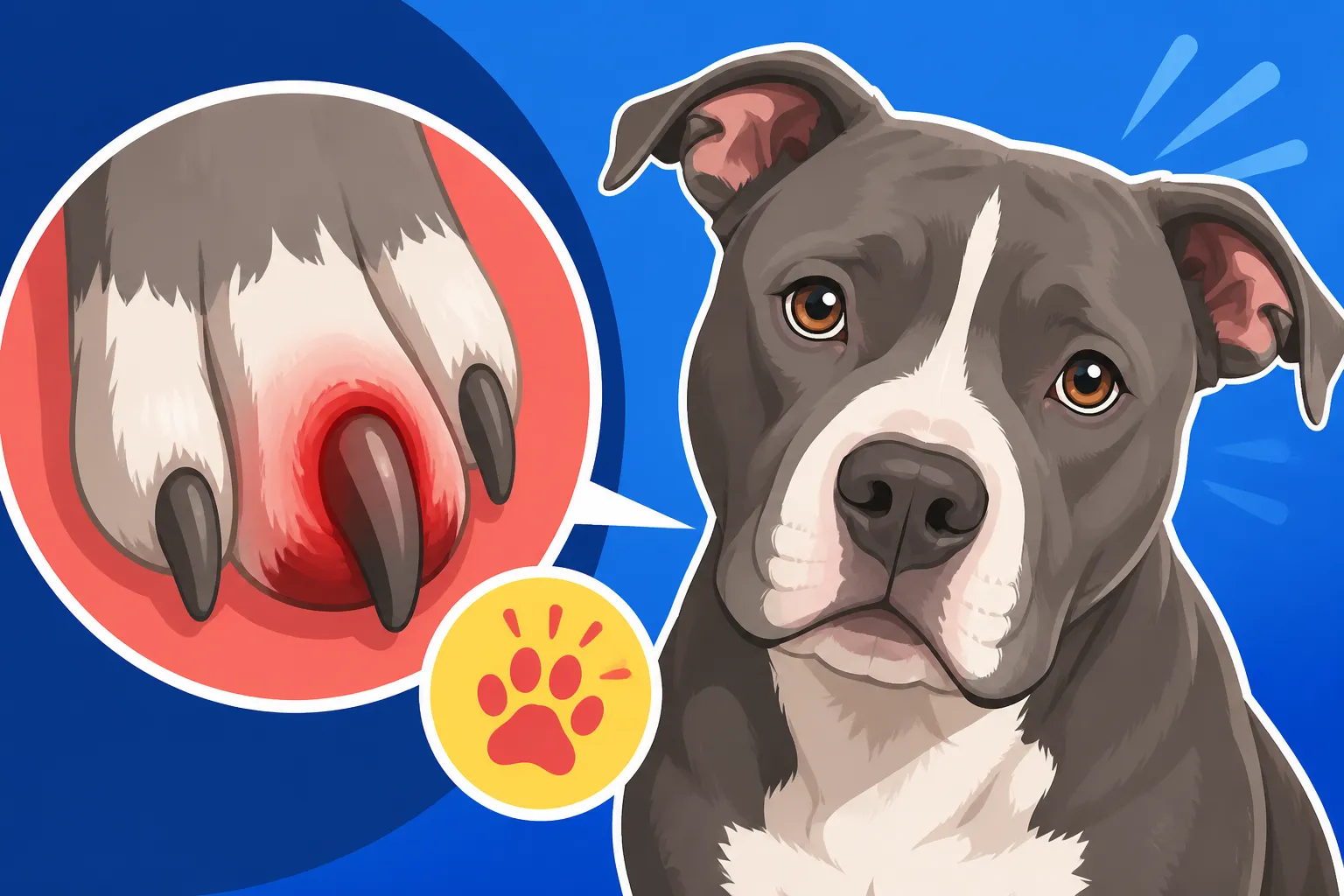 Pit Bull Nail Bed Infections