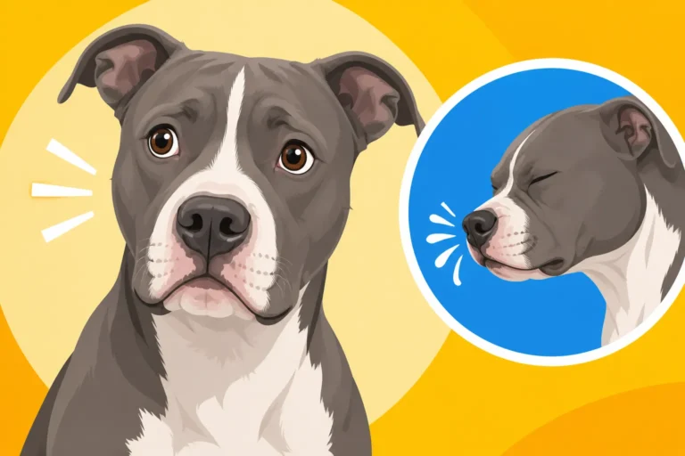 Pit Bull Reverse Sneezing
