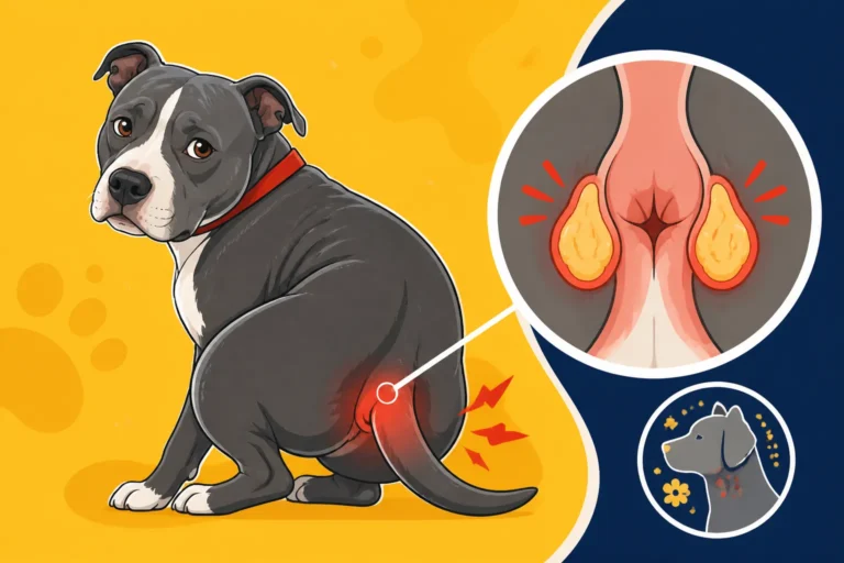 Anal Gland Trouble in an Allergic Pit Bull
