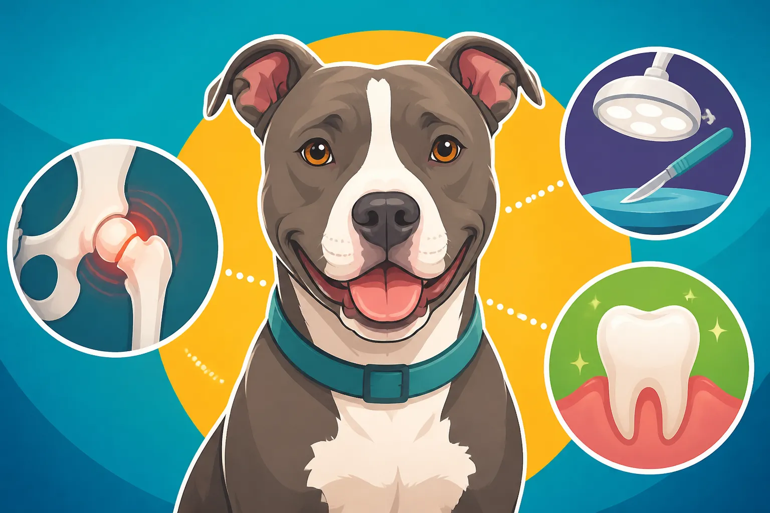 Pit Bull Surgery Costs From Hips to Teeth