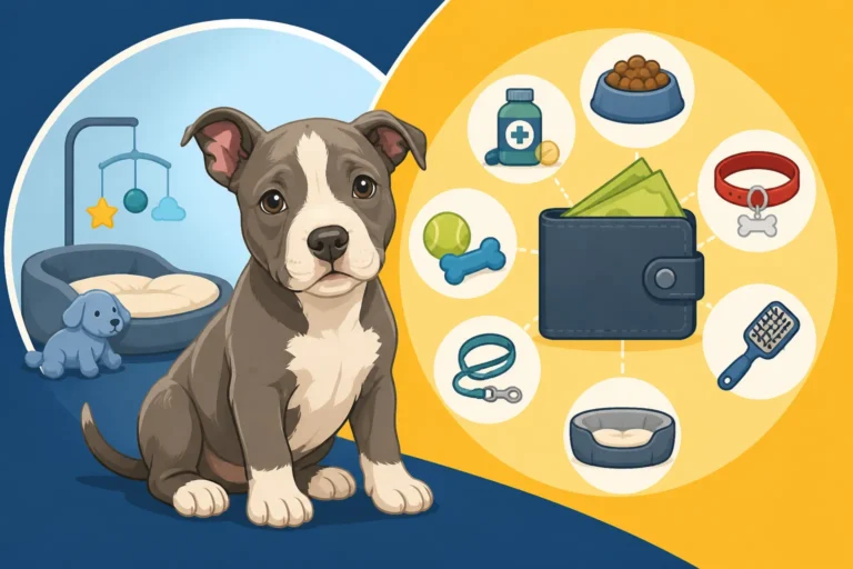 What One Pit Bull Costs From Eight Weeks On