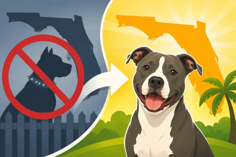 Florida Ending Its Pit Bull Bans in 2024