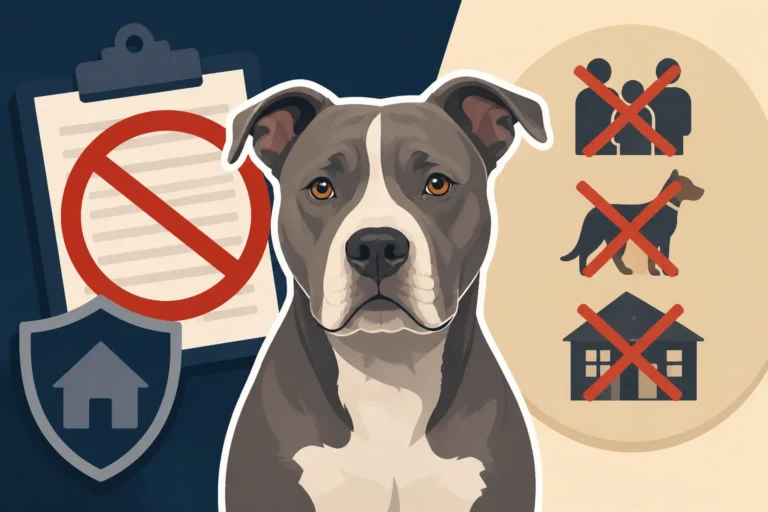 The Exclusions Written Into a Pit Bull Policy