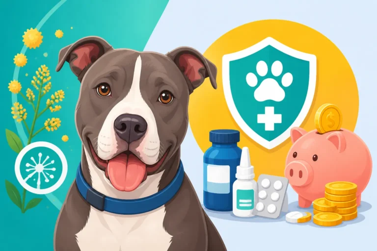 Pit Bull Allergy Treatment Costs Each Year