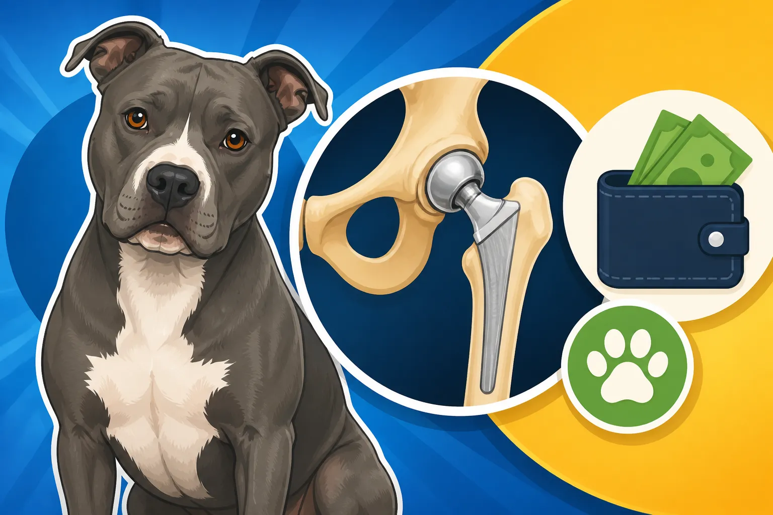 Pit Bull Hip Repair and What It Runs
