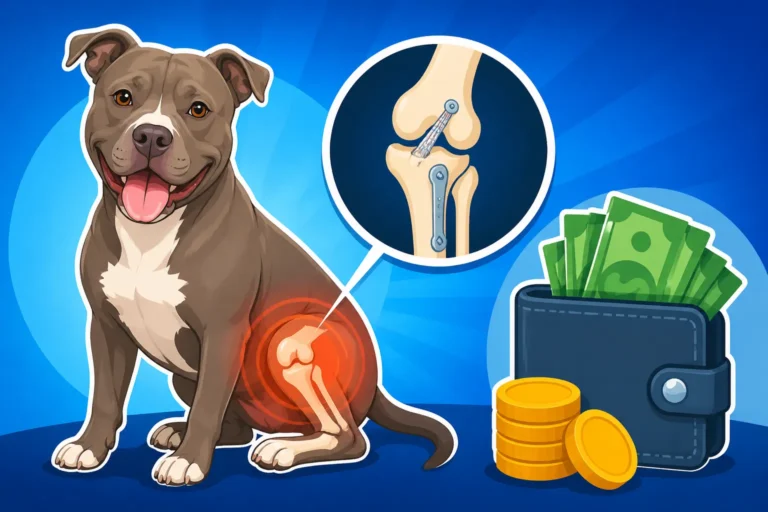 Pit Bull Cruciate Repair Costs