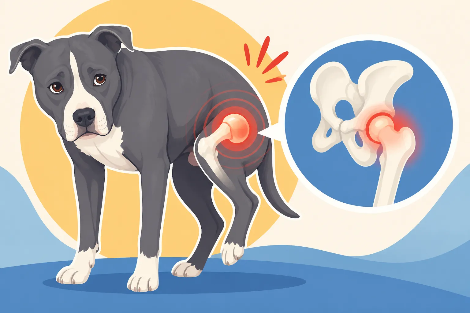 When Pit Bull Hip Symptoms First Appear