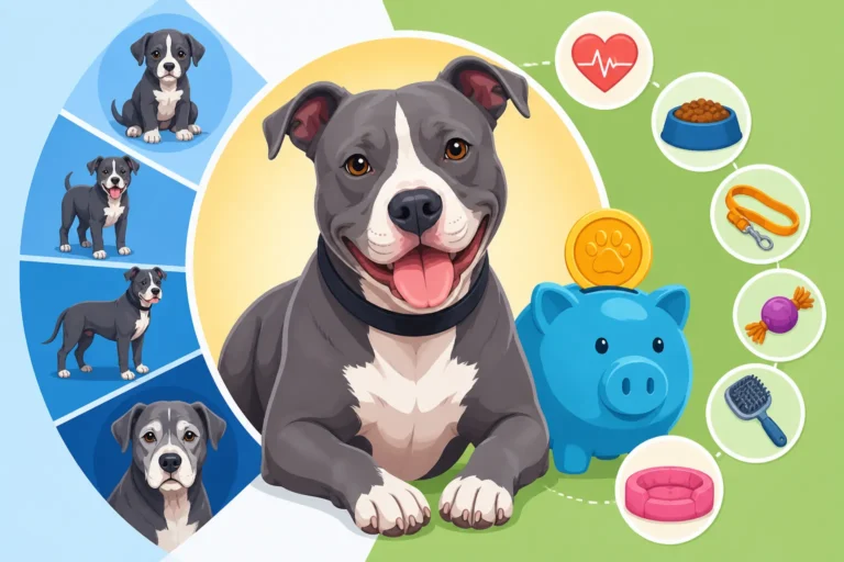 What a Pit Bull Costs Across Its Whole Life