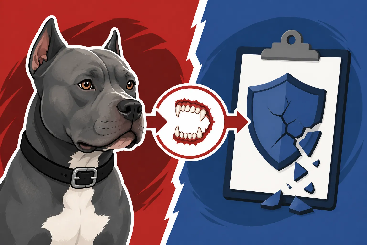 What a Bite Claim Does to a Pit Bull Policy