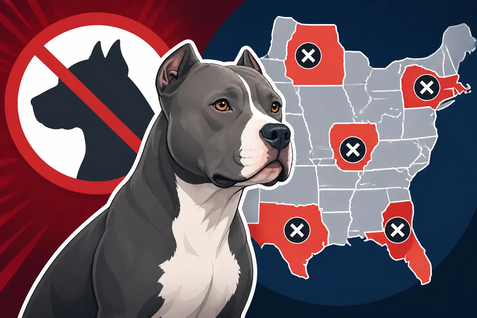 Where Pit Bull Restrictions Still Stand