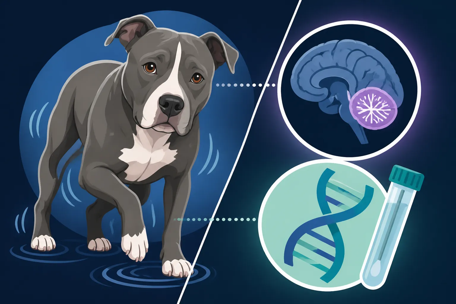 Pit Bull Cerebellar Ataxia and the DNA Test