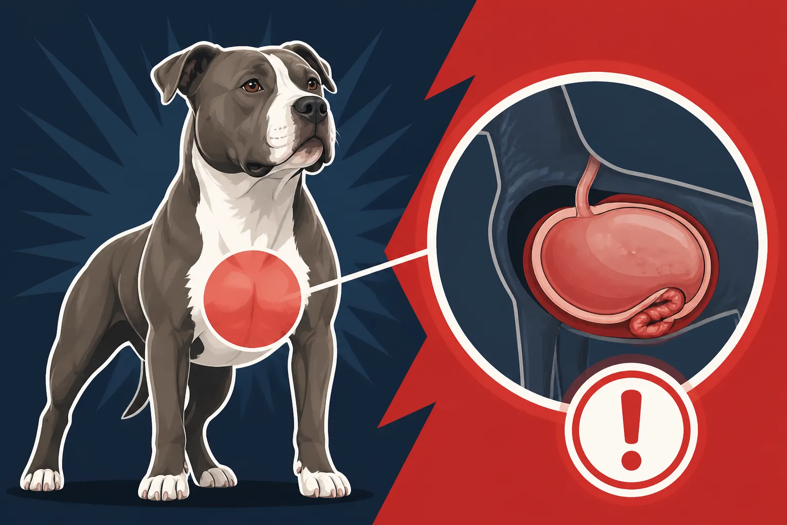 Why a Pit Bull Chest Raises Bloat Risk