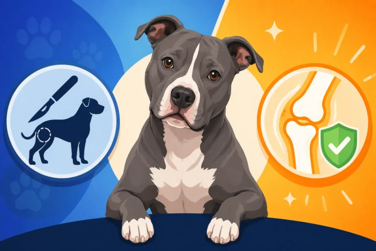 When to Neuter a Pit Bull Without Costing Joints