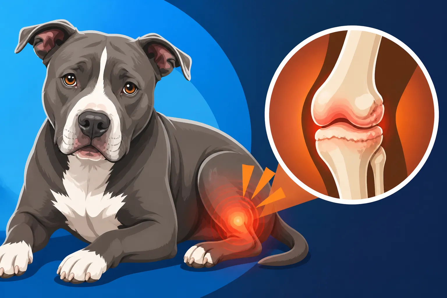 Arthritis in a Pit Bull at Seven