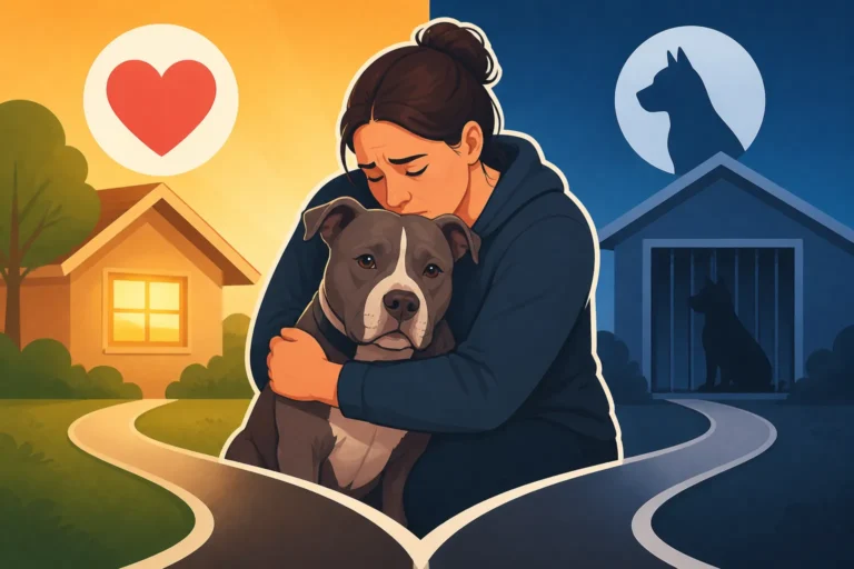 The Hardest Call a Pit Bull Owner Makes