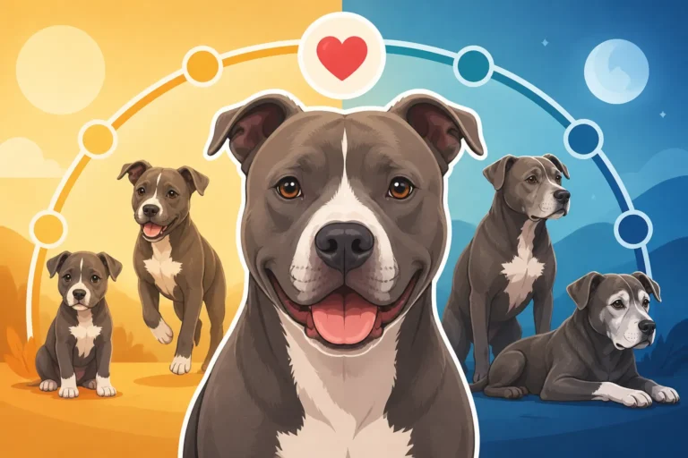 The Twelve to Sixteen Years a Pit Bull Gets