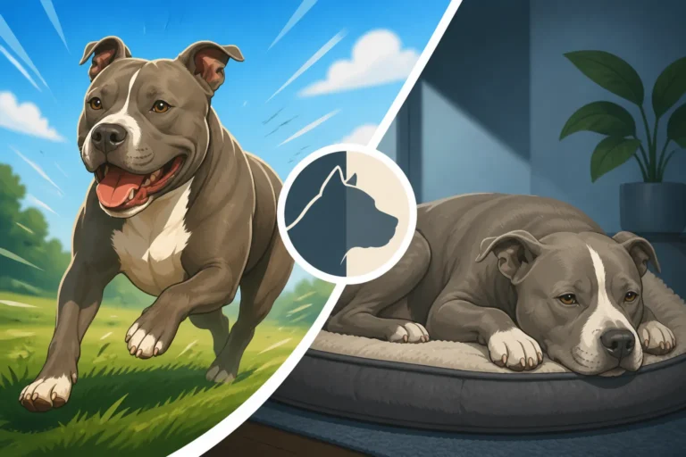 When a Pit Bull Starts Slowing Down