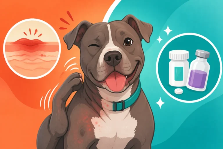 Apoquel and Cytopoint for an Itchy Pit Bull
