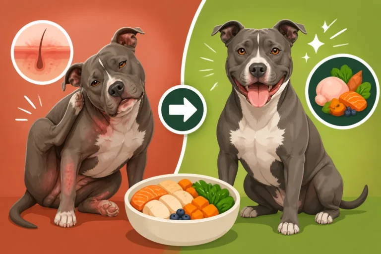 An Eight Week Food Trial on an Itchy Pit Bull