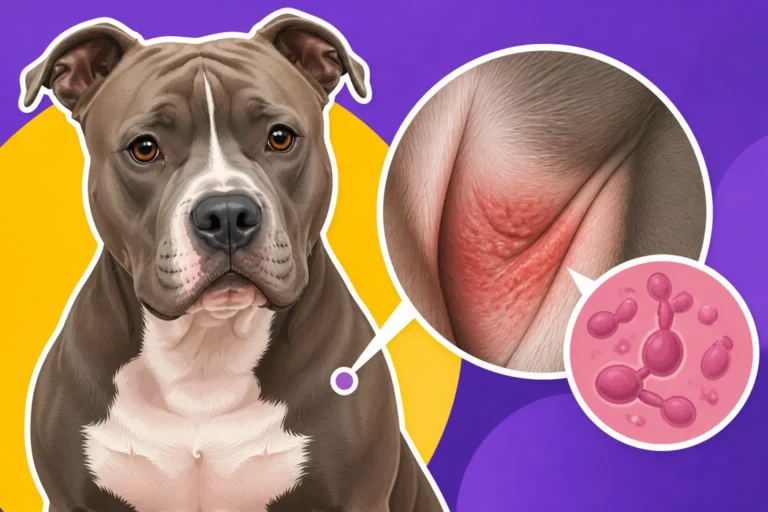 Yeast Infections in Pit Bull Skin Folds
