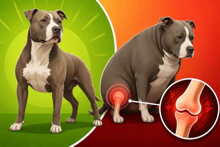 How Weight Multiplies the Load on Pit Bull Joints