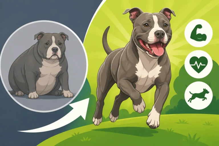 Getting a Pit Bull Back Into Condition