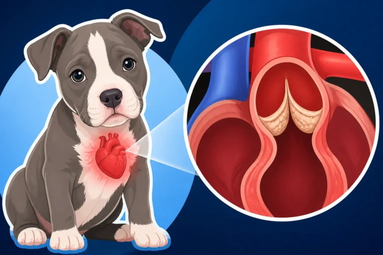 Aortic Stenosis in a Pit Bull Puppy
