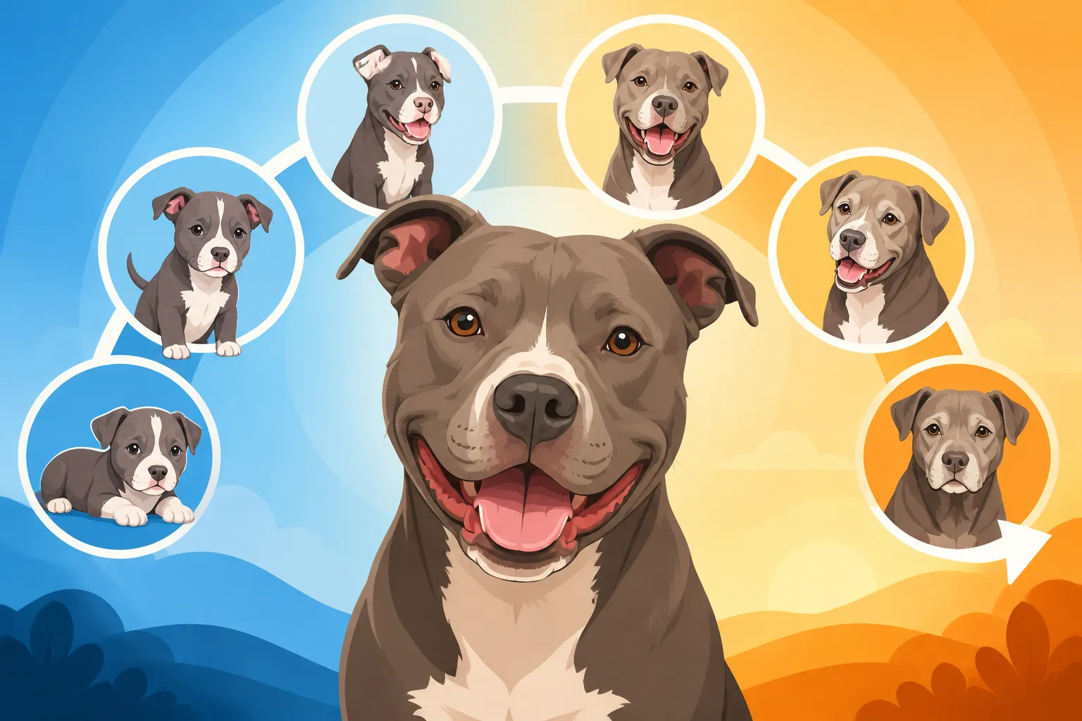 Pit Bull Lifespan Across Twelve to Sixteen Years