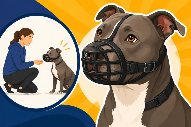 Muzzle Training Every Pit Bull Should Have