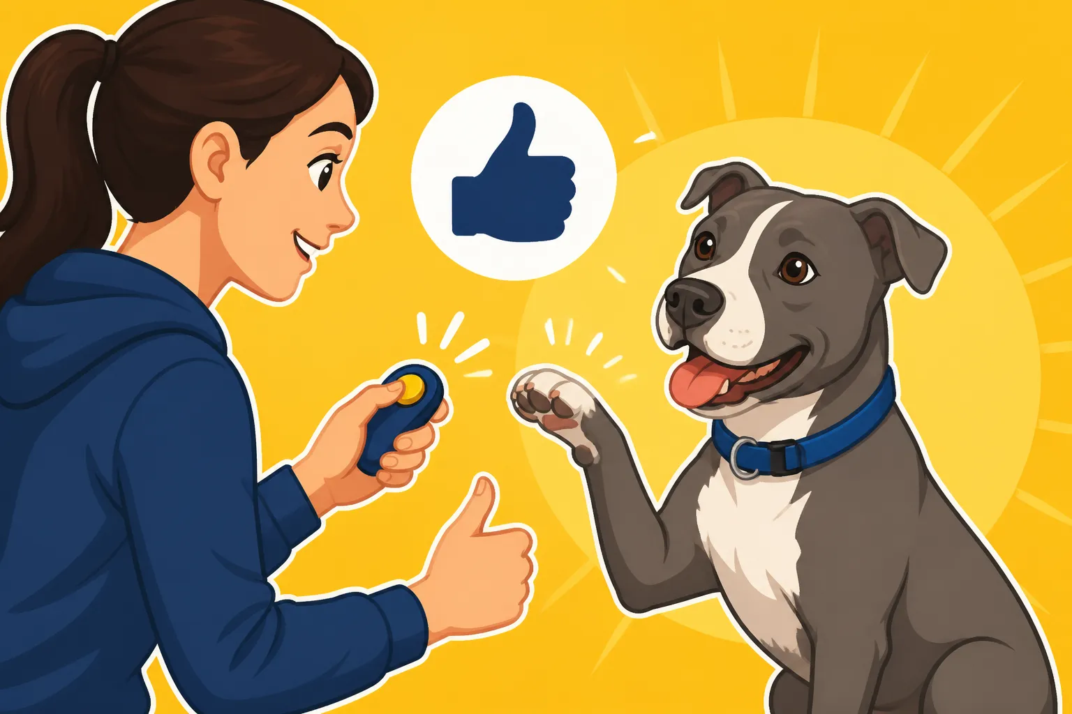 Starting Clicker Training on a Pit Bull