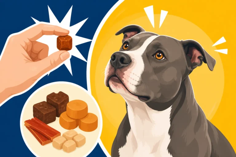 High-Value Treats That Hold a Pit Bull's Focus