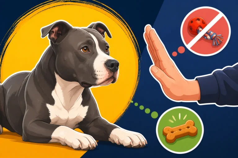 Building a Pit Bull's Impulse Control