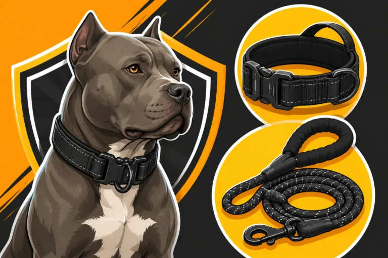 Leads and Collars That Will Not Fail on a Pit Bull
