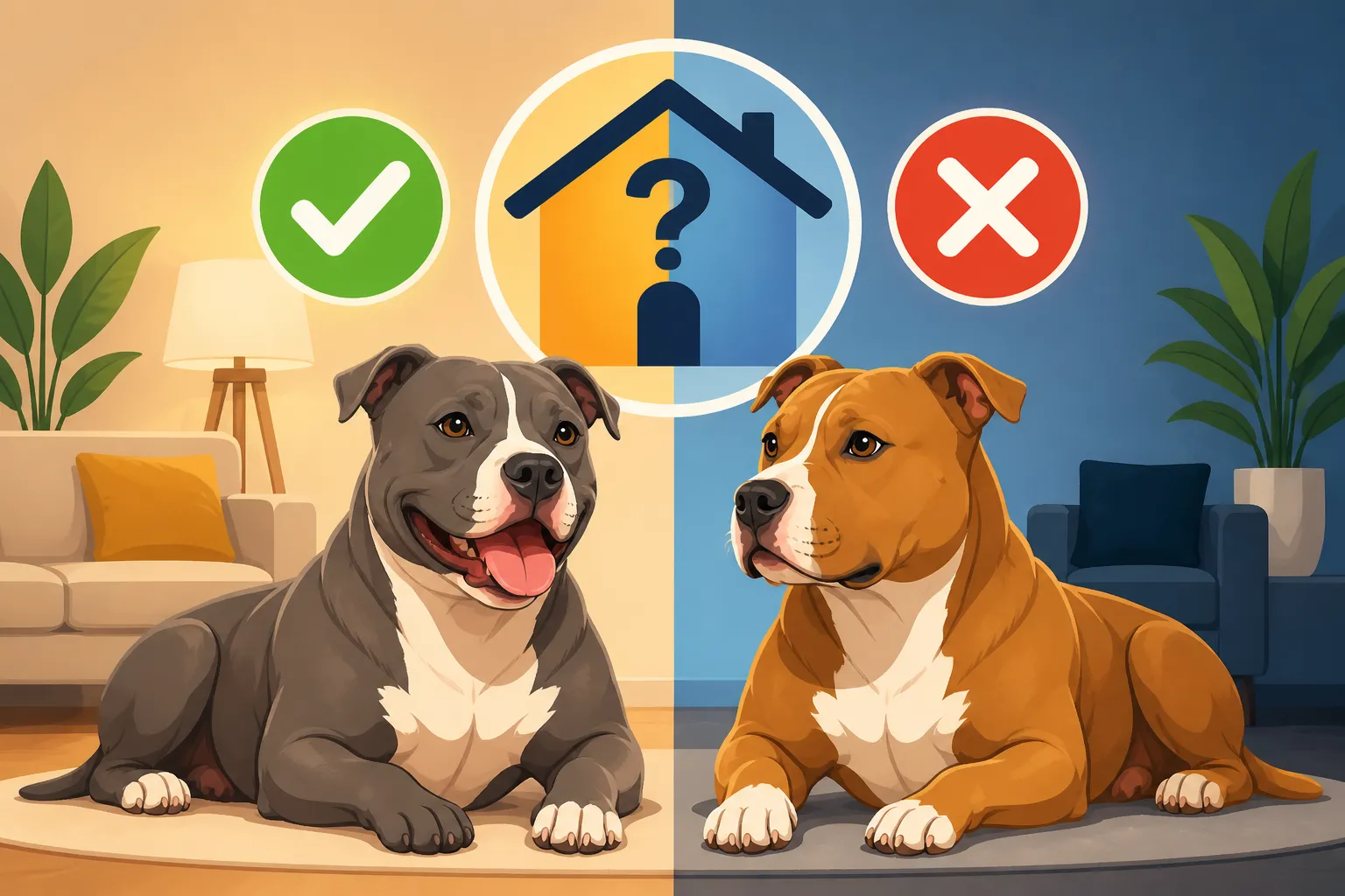 Whether Two Pit Bulls Can Share a House