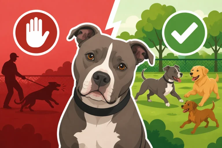 Whether a Pit Bull Belongs at a Dog Park
