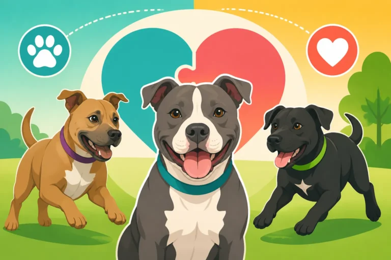 Matching a Pit Bull With the Right Playmate