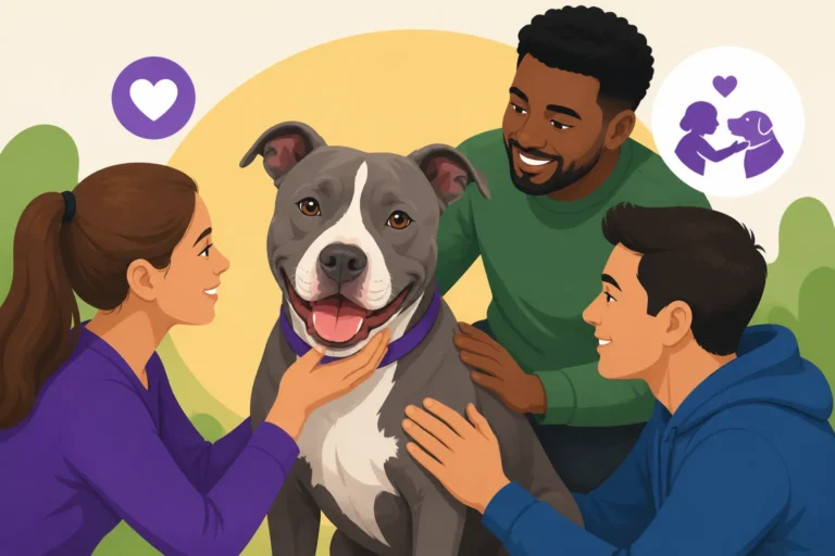 Getting a Pit Bull Used to Handling by Strangers