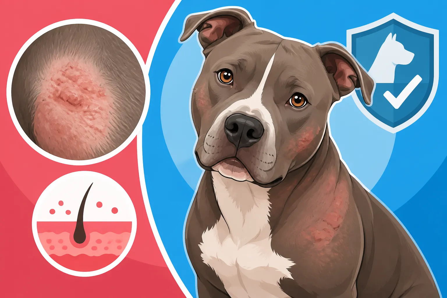 Skin Allergies as a Pre-Existing Pit Bull Condition