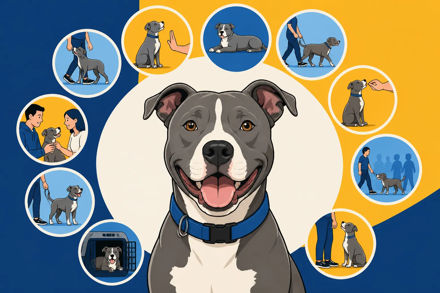 Preparing a Pit Bull for the Ten CGC Items