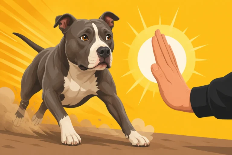 The Word That Stops a Pit Bull Mid-Stride