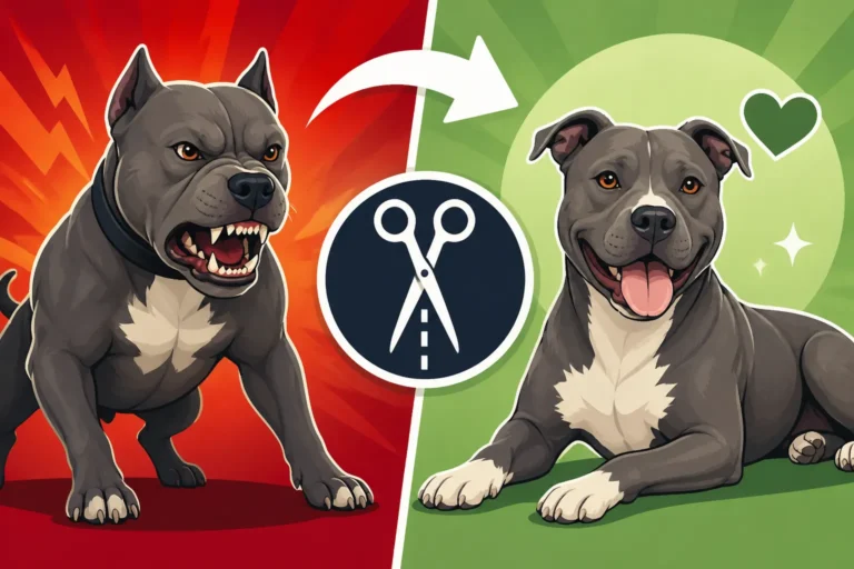 What Neutering Does to Pit Bull Behavior
