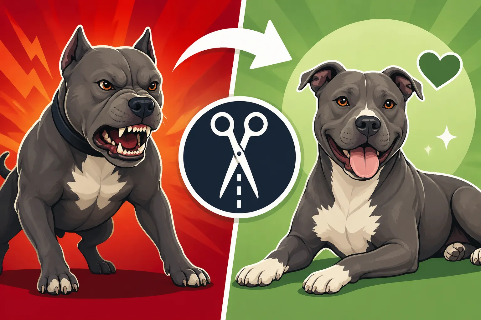 What Neutering Does to Pit Bull Behavior