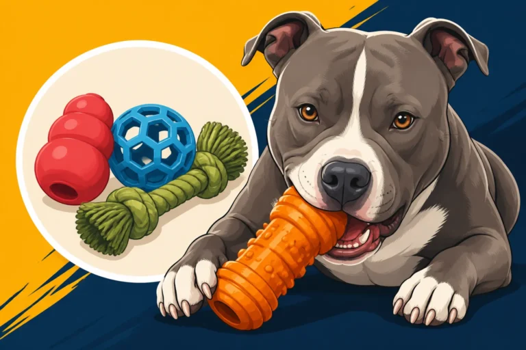 Chew Toys That Hold Up to a Pit Bull