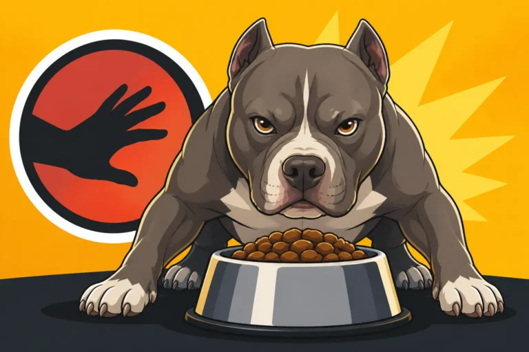 Pit Bull Food Bowl Guarding