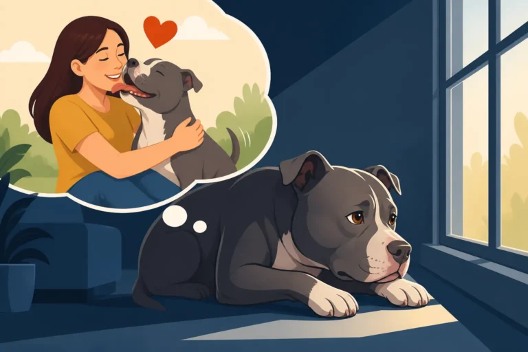 Hours a Pit Bull Copes With on Its Own